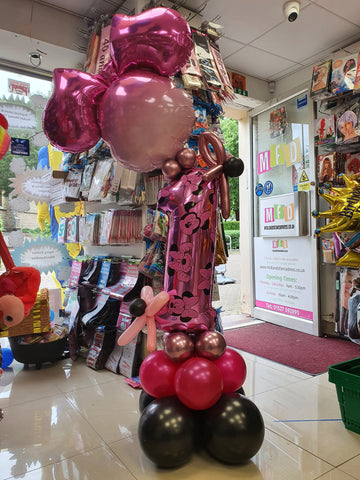 Character Tower Balloon Display