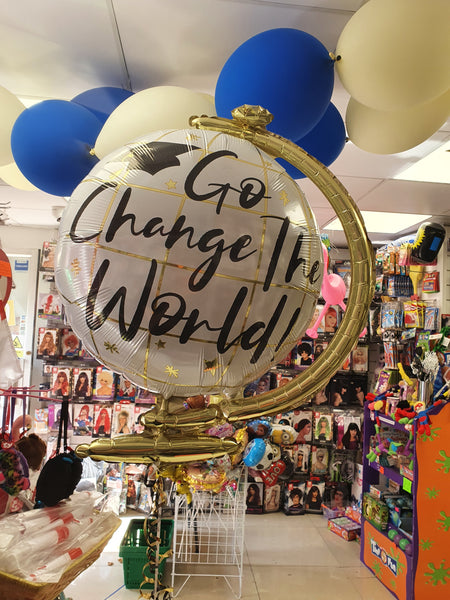 23 Inch Go Change The World Supershape Balloon
