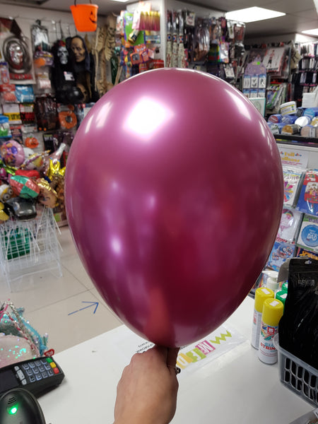 Reflex Fuchsia Latex Balloons