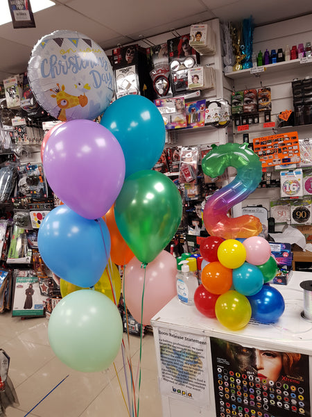 18 inch Christening Day Giraffe Foil Balloon