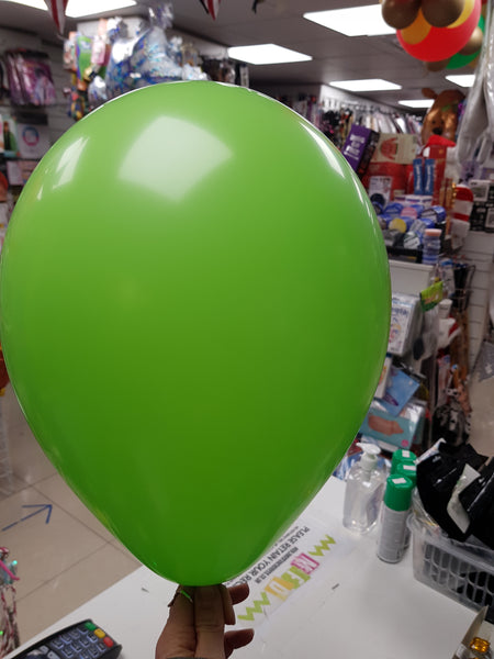 Fashion Lime Green Latex Balloons
