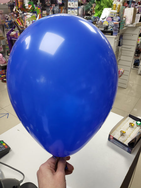 Fashion Royal Blue Latex Balloons