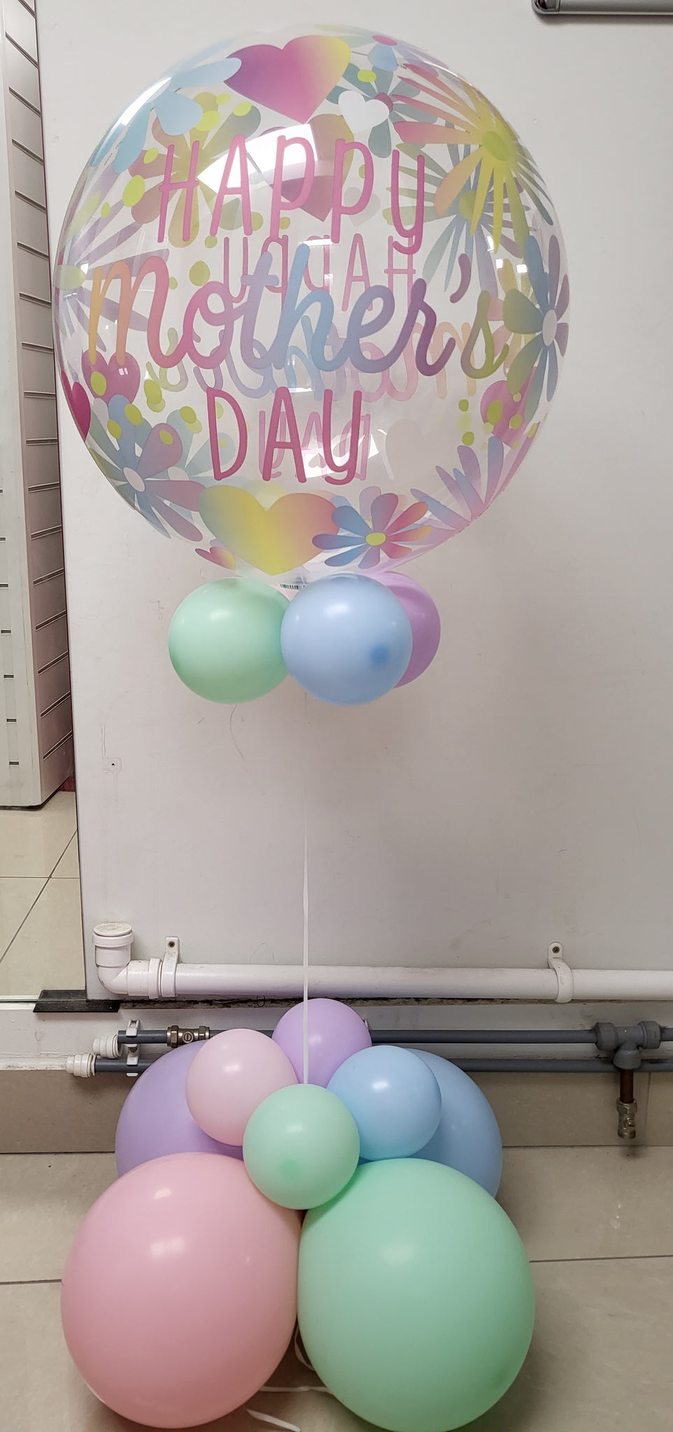 Mother's Day Bubble Balloon Display