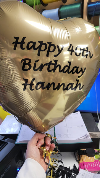 Personalise Your Foil Balloon!