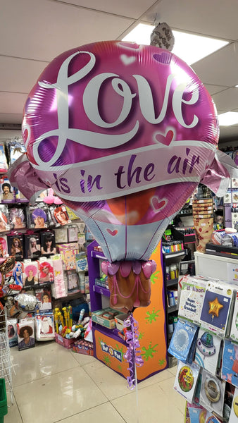 42 inch Love is in the Air Hot Air Balloon Supershape