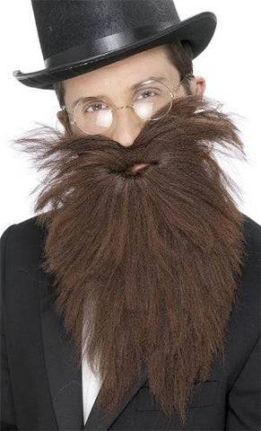 Long Brown Beard & Tash