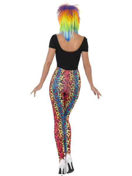 Neon Leopard Print Leggings