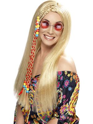 Blonde Hippie Party Wig