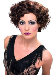 1920's Brown Flapper Wig