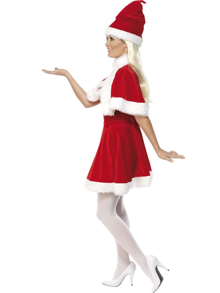 Miss Santa Dress, Hat & Cape