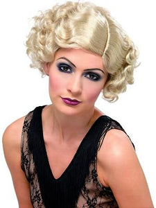 1920's Blonde Flapper Wig
