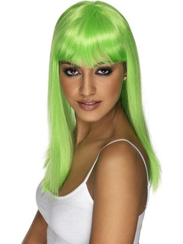 Neon Green Glamourama Wig