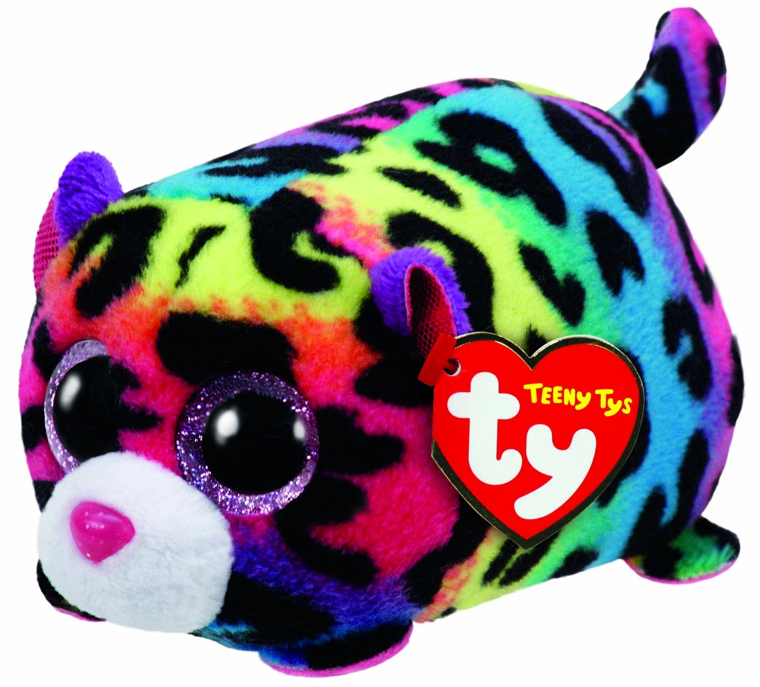 Jelly Multi Colour Leopard Teeny Ty
