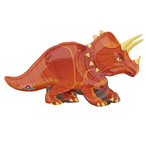 42 Inch Triceratops Supershape Foil Balloon