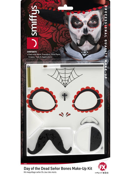 Day of the Dead Senor Bones Make Up Kit