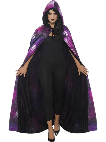 Deluxe Reversible Galaxy Ouija Cape