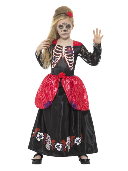 Deluxe Day of the Dead Girl Costume