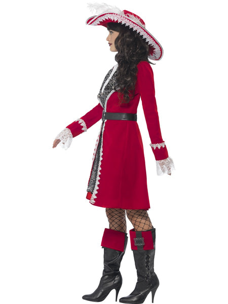 Deluxe Authentic Lady Captain Costume