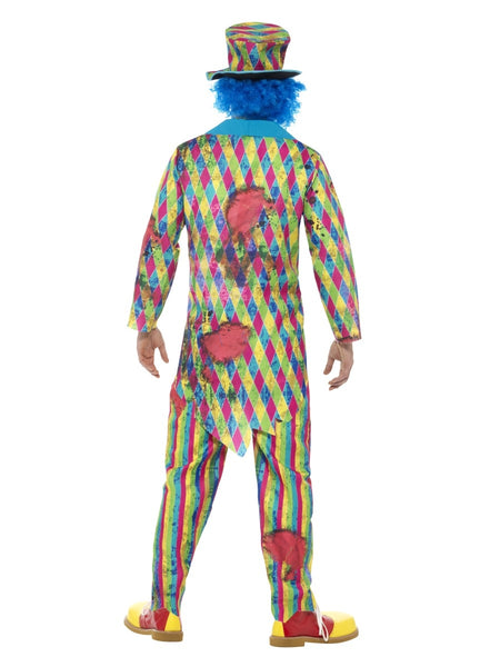 Deluxe Patchwork Clown Costume