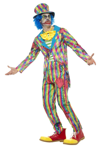 Deluxe Patchwork Clown Costume