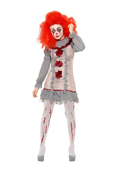 Vintage Clown Lady Costume