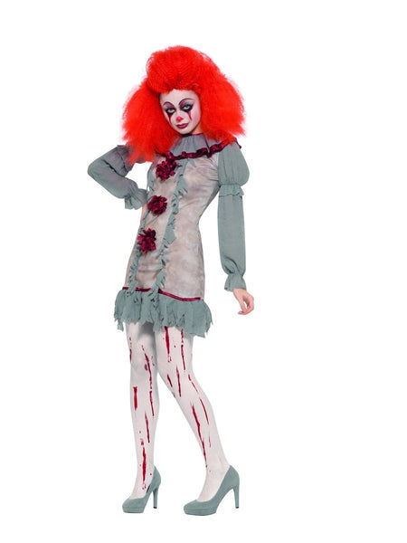 Vintage Clown Lady Costume