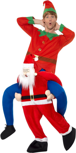 Piggy Back Santa Costume