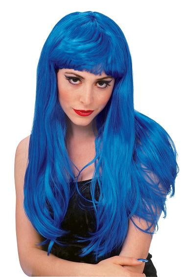 Glamour Wig Blue