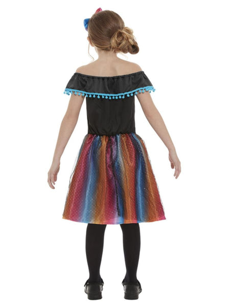 Neon Day of the Dead Girl Costume