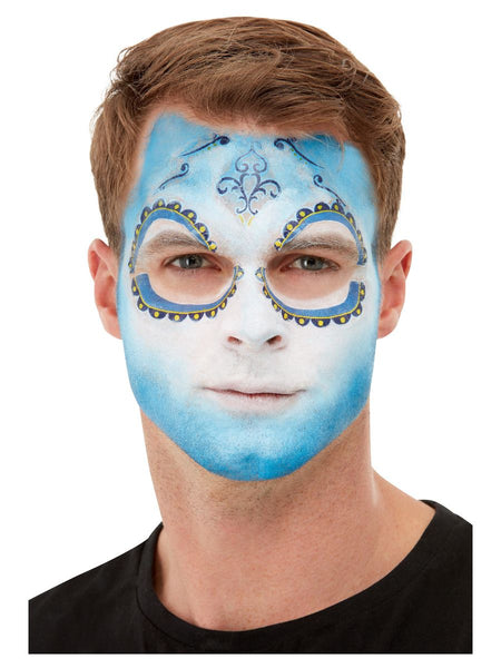 Blue Day of the Dead Make Up Kit