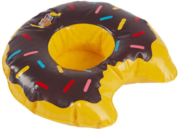 Inflatable Donut Drink Holder Rings - 3pk