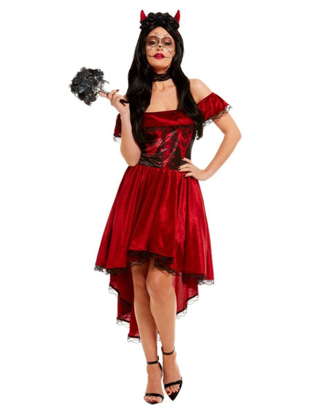 Day of the Dead Devil Lady Costume