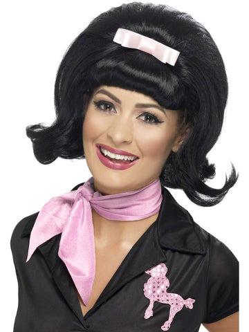 50s Flicked Beehive Wig