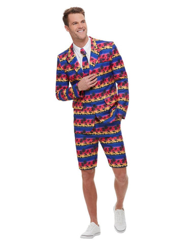 Sunset Flamingo Stand Out Suit