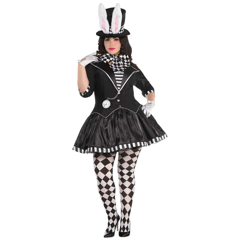 Ladies Dark Mad Hatter Costume