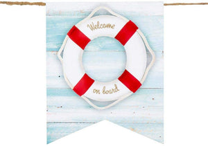 Welcome on Board Nautical Bunting