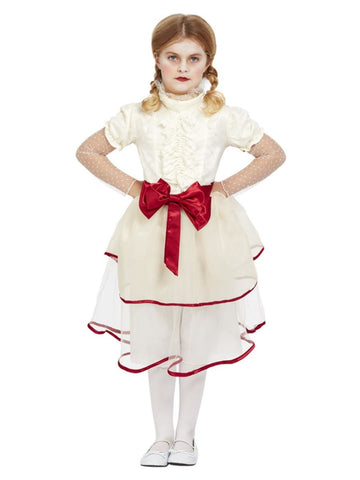 Child's Creepy Porcelain Doll Costume