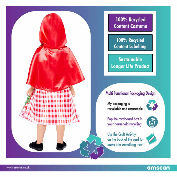 Sustainable Little Red Riding Hood Costume