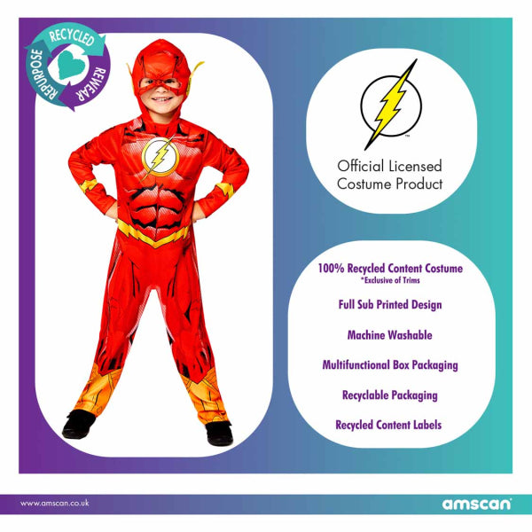 Child's Sustainable The Flash Costume