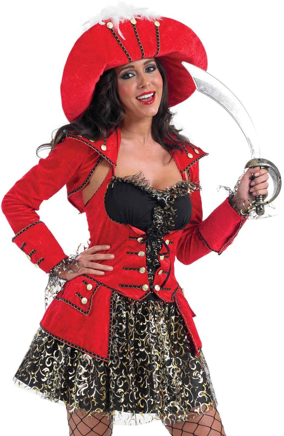 Glitzy Pirate Costume