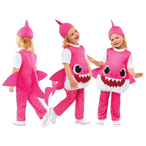 Pink Baby Shark Mummy Costume