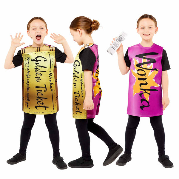 Golden Ticket Wonka Bar Tabard