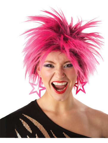 80s Pink Punk Wig