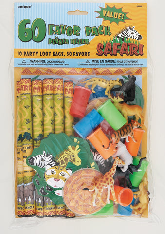 Animal Theme Party Bags & Toys