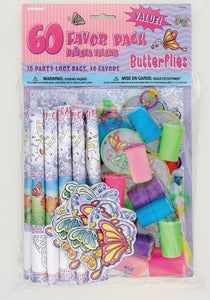 Butterfly Theme Party Bags & Toys