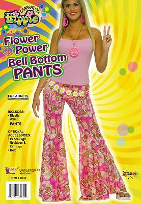 Flower Power Bell Bottom Trousers