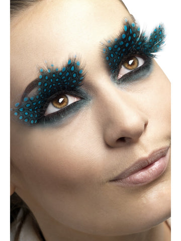 Aqua Dots Feather Eyelashes