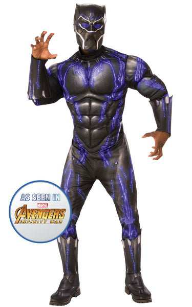 Adult Black Panther Battle Costume
