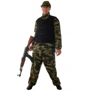 Army Costume with Flak Jacket