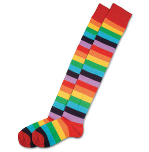 Multicoloured Clown Socks